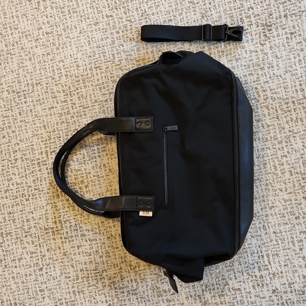 Beis Black Weekender Bag